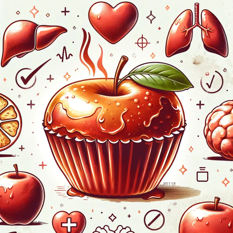 Печеные яблоки: Польза для печени