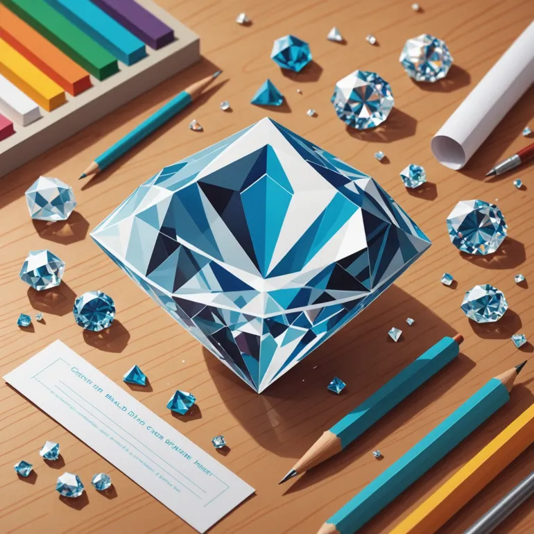 Как сделать ромб из бумаги: практическое руководство для творчества и аппликаций