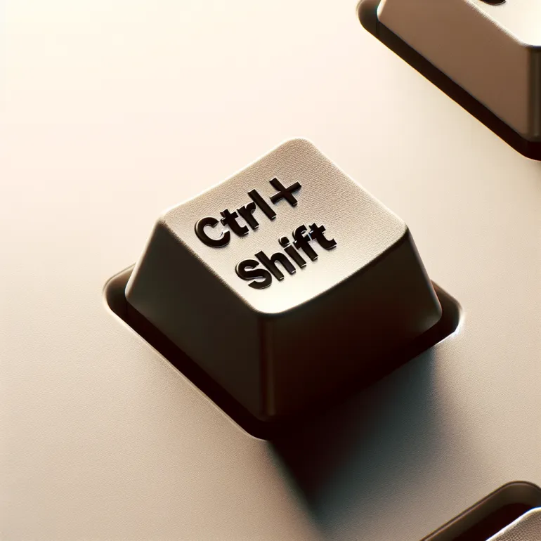 Что значит сочетание клавиш Ctrl+Shift?