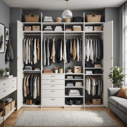 Как организовать пространство дома с помощью органайзеров: шарфы, вешалки и петли