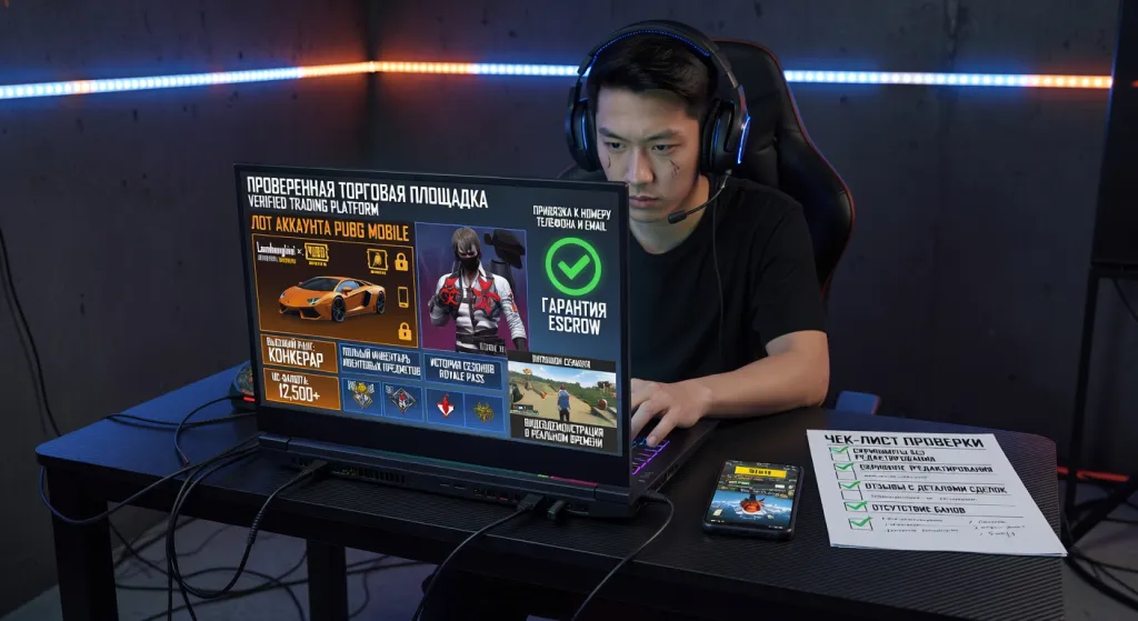 Покупка аккаунта PUBG Mobile с донатом: как безопасно выбрать и проверить