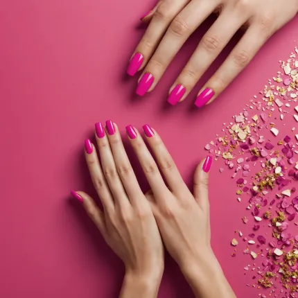 Ярко розовый маникюр: стиль, который меняет ваше настроение и образ